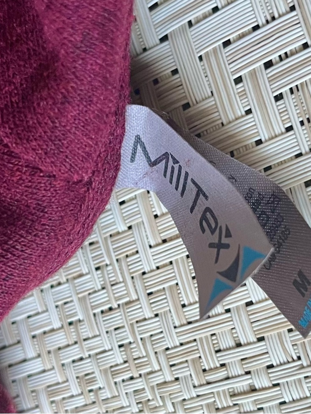 NEW Milltex 717 Premium Midweight Boston I-Fish Hoodie Adult Medium Maroon - Picture 6 of 6